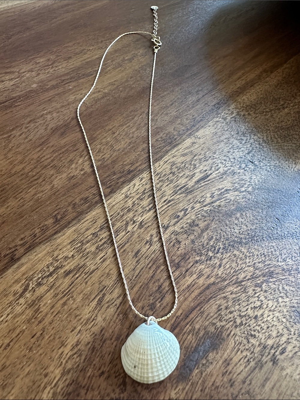 Handmade shell necklace